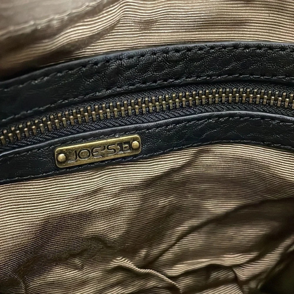 NEW Joe's Jeans bucket purse beachy summer army khaki black crossbody bag boho - Picture 5 of 10